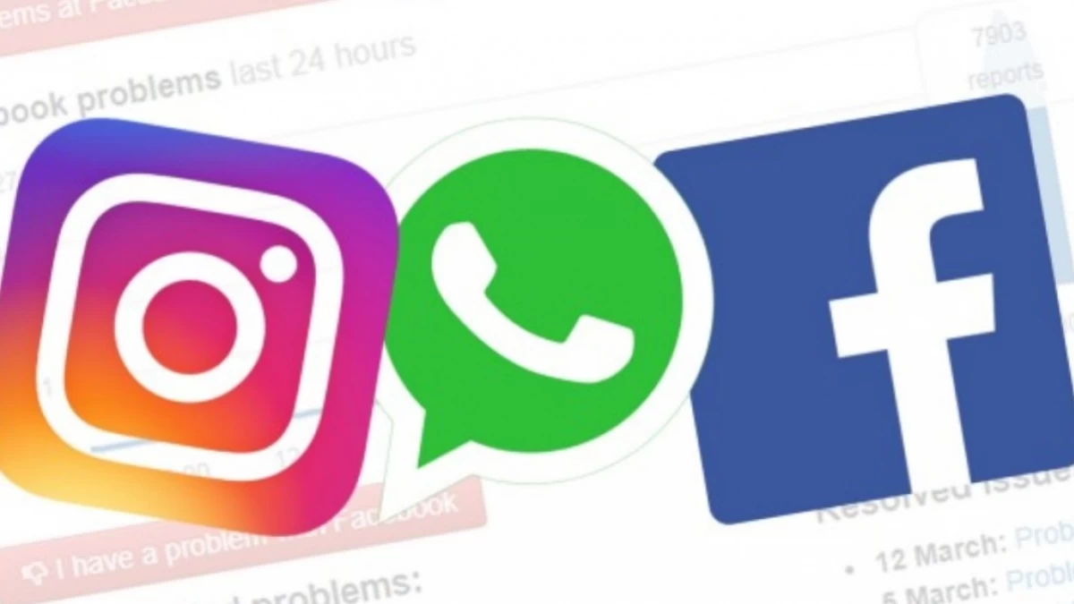 Reportan caída de Instagram, WhatsApp y Facebook