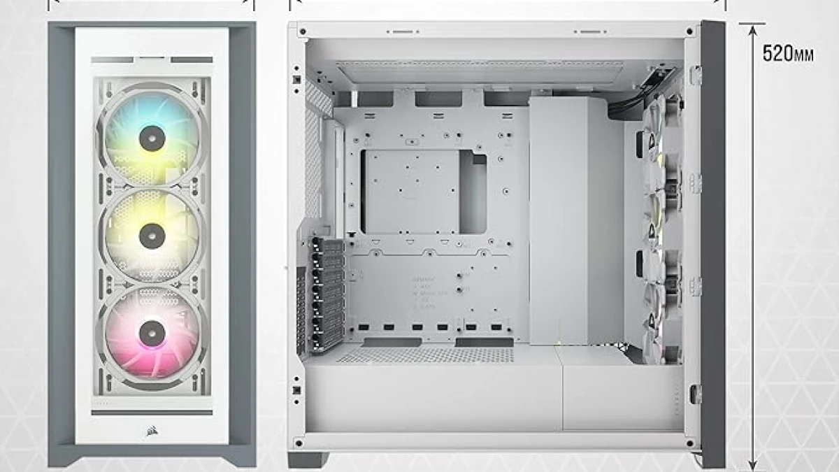 🌟 Corsair iCUE 5000X RGB: La Elegancia y Funcionalidad que Tu Setup Merece 💻✨