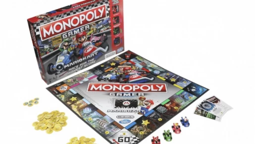 El último giro de Hasbro en Monopoly es Mario Kart