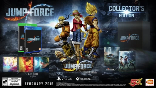 Jump Force reúne Dragon Ball, One Piece, Naruto y más
